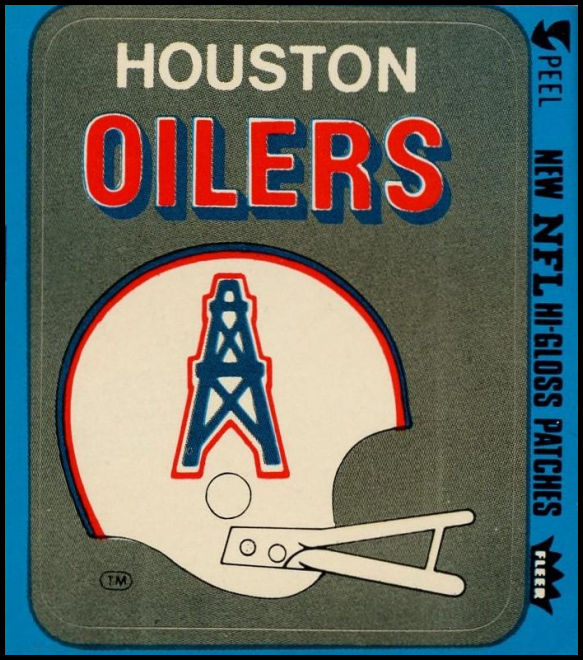 Houston Oilers Helmet VAR